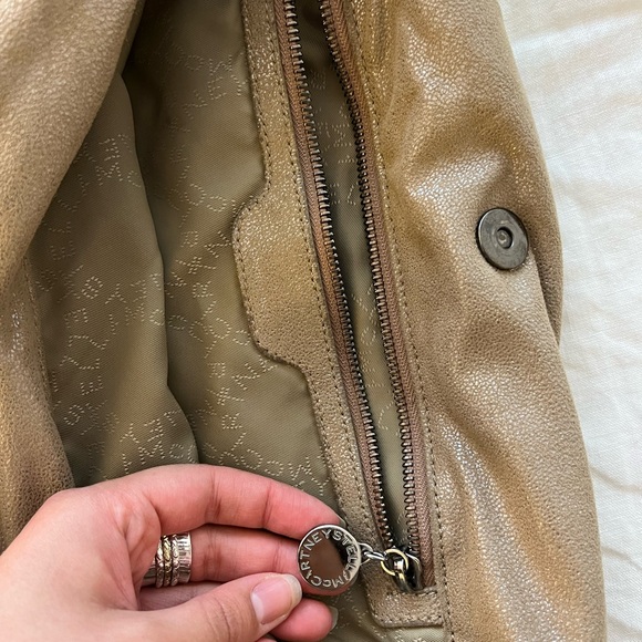 Stella McCartney vegetarian suede shoulder bag - Picture 5 of 9